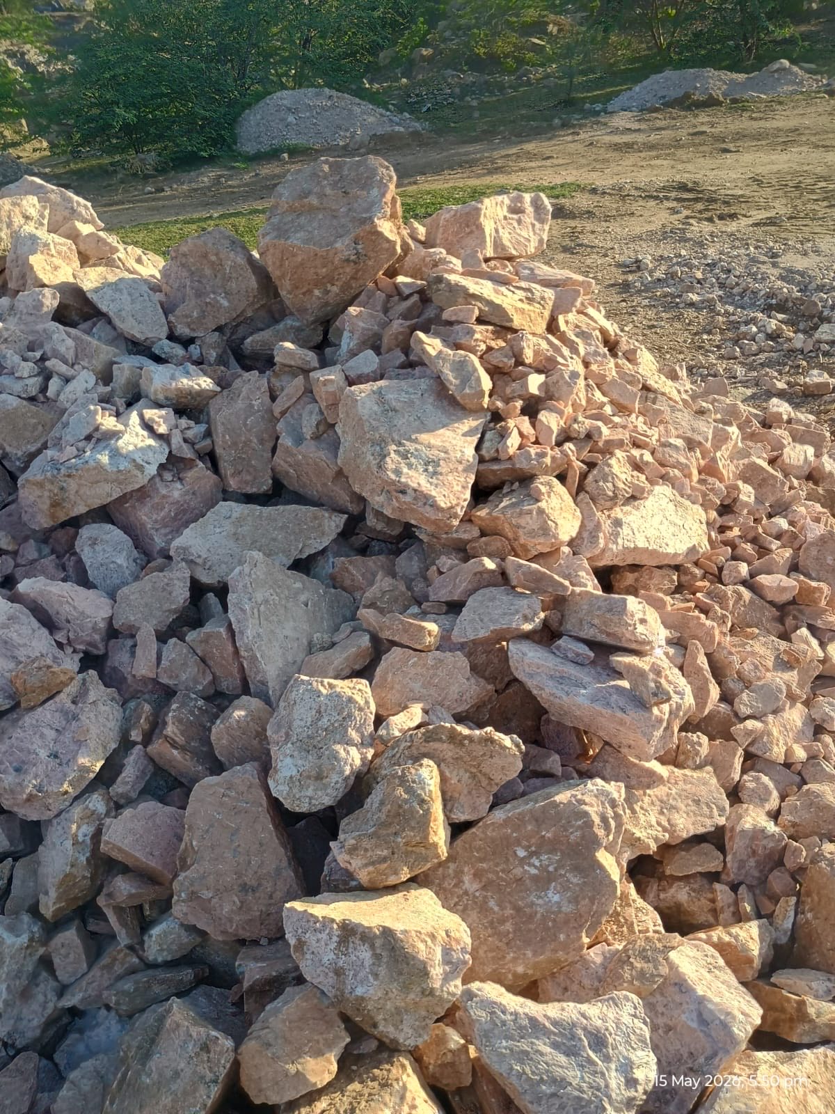 Limestone from Alham Exim India mines